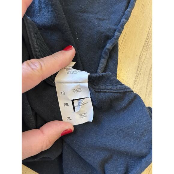 VTG King Cat Biggie Smalls BIG PAW T-Shirt XL Rap HipHop Thrashed Grunge 90s Y2K - Picture 7 of 15